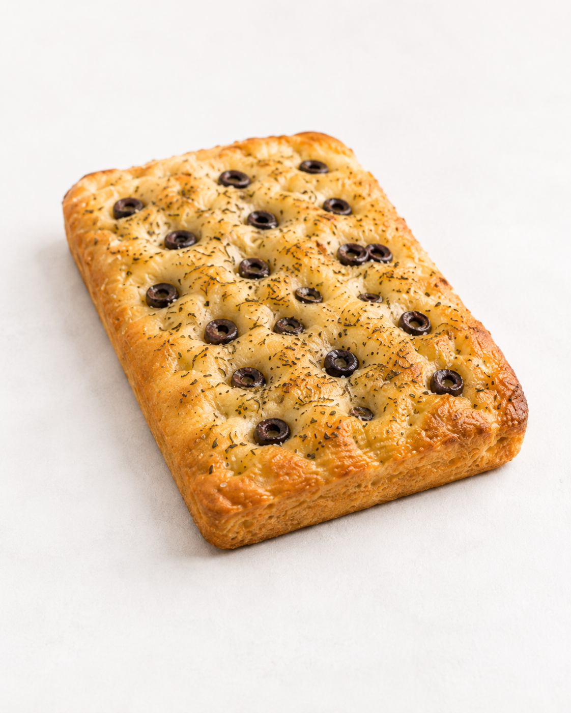 Onion and olive focaccia